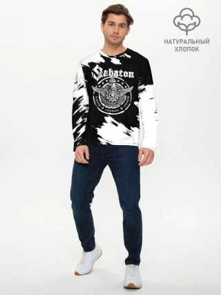 Мужской лонгслив базовый / Sabaton