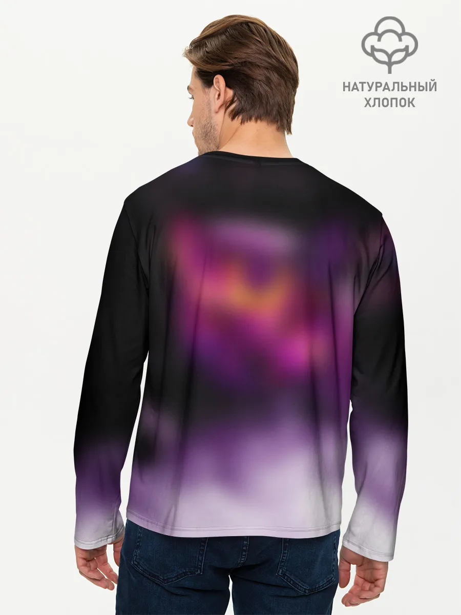 Мужской лонгслив базовый / КОСМОС КИСЫ