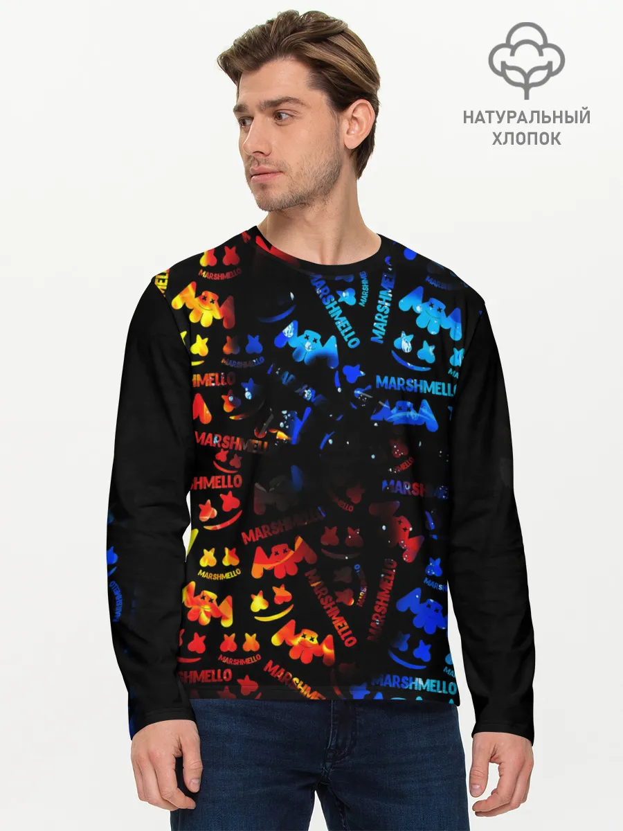 Мужской лонгслив базовый / MARSMELLO FIRE