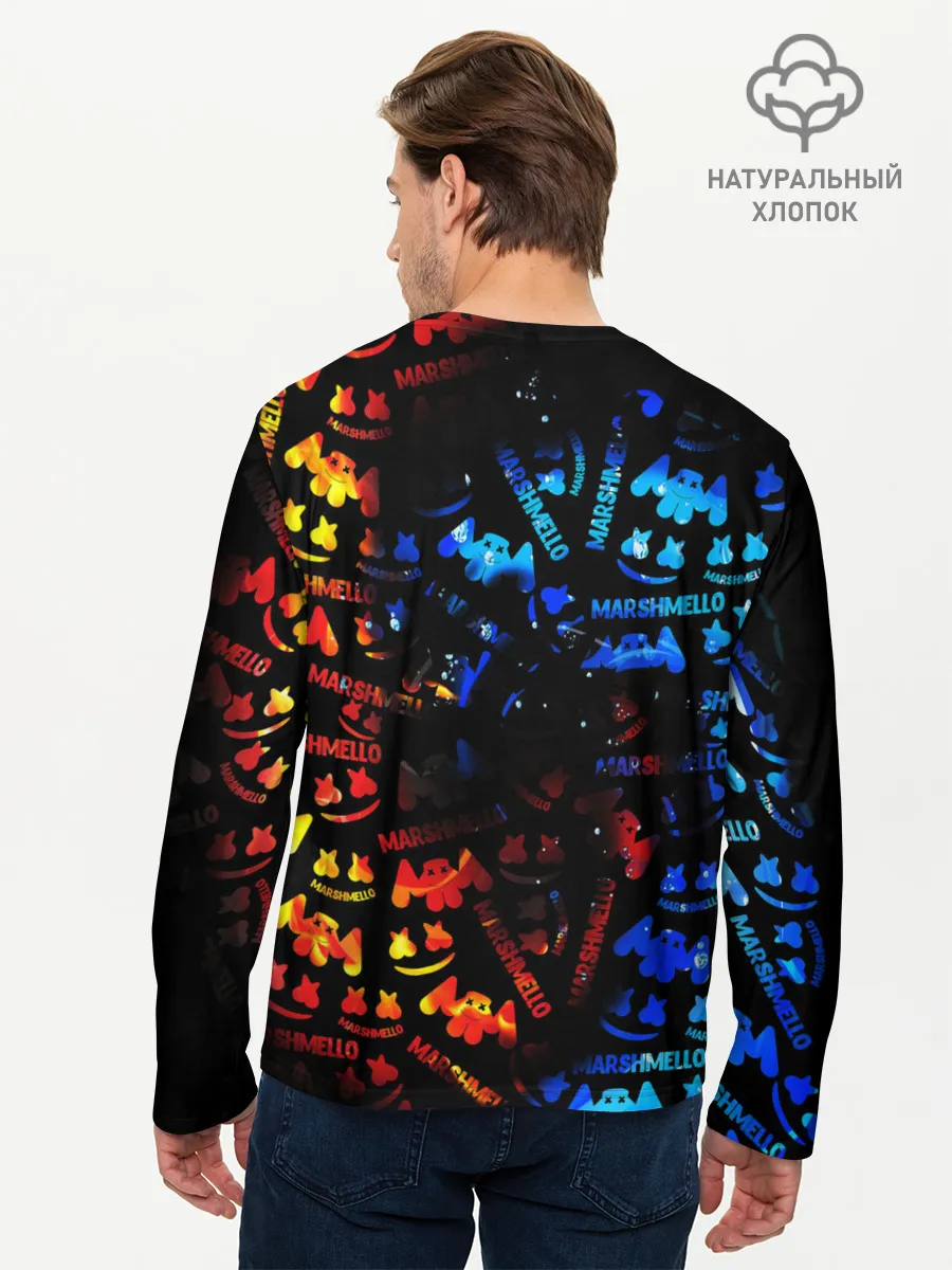 Мужской лонгслив базовый / MARSMELLO FIRE