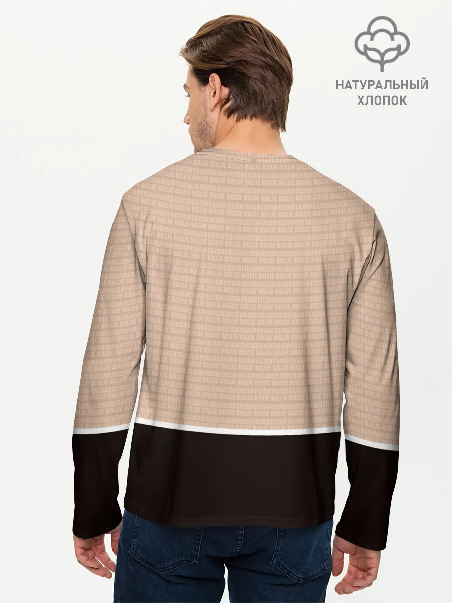 Мужской лонгслив базовый / Billie Eilish