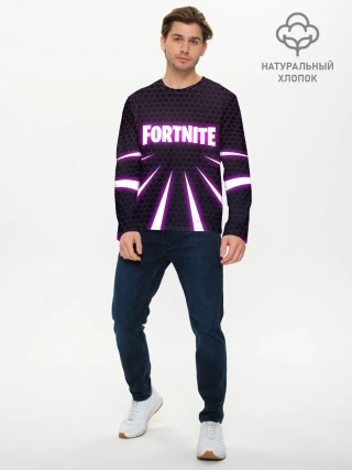Мужской лонгслив базовый / Fortnite