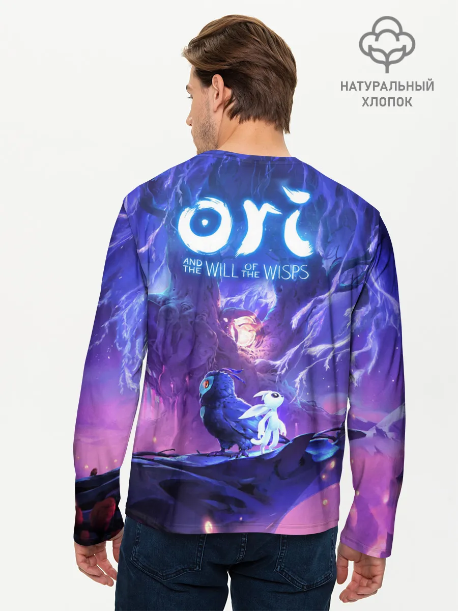Мужской лонгслив базовый / Ori and the Will of the Wisps