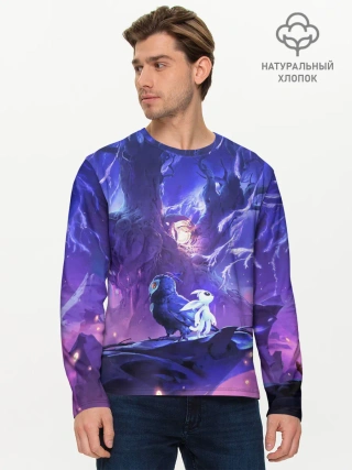 Мужской лонгслив базовый / Ori and the Will of the Wisps