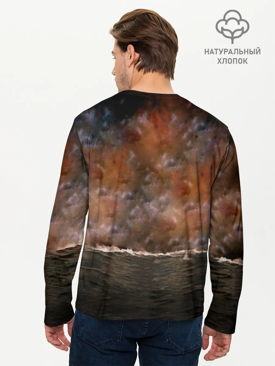 Мужской лонгслив базовый / Sabaton