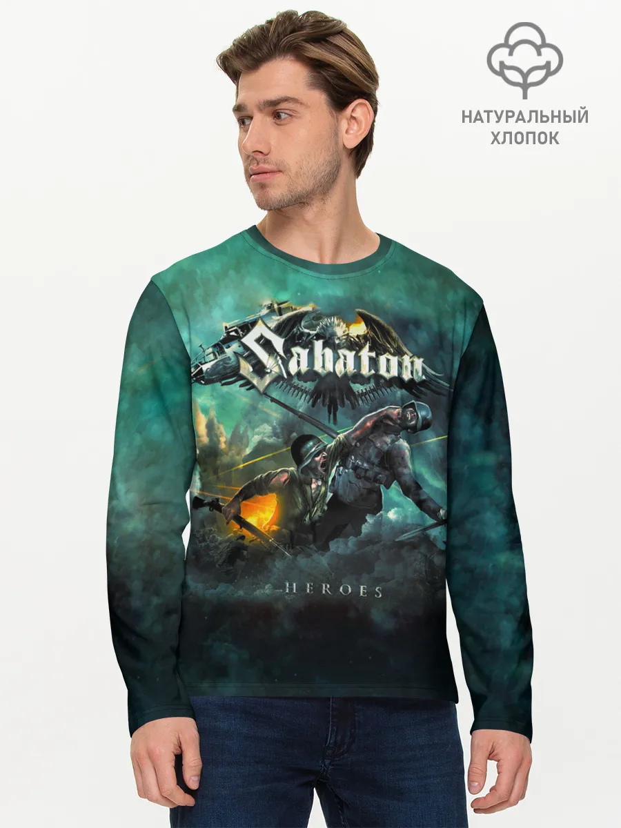 Мужской лонгслив базовый / Sabaton