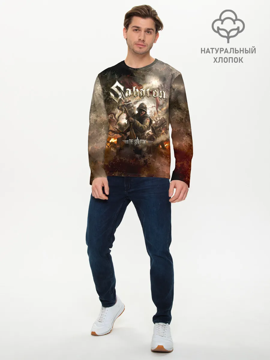 Мужской лонгслив базовый / Sabaton