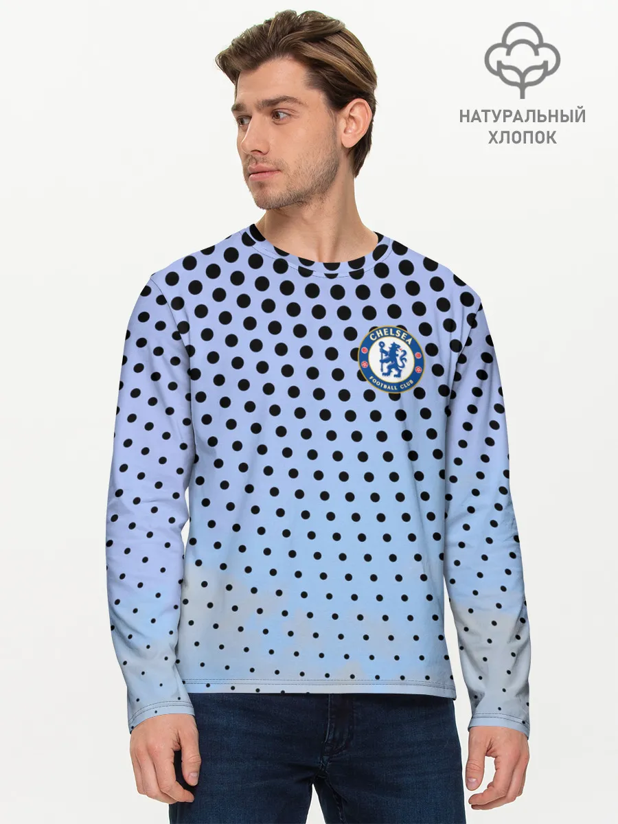 Мужской лонгслив базовый / Челси