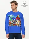 Мужской лонгслив базовый / SONIC