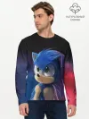 Мужской лонгслив базовый / SONIC