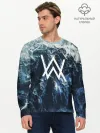 Мужской лонгслив базовый / Alan Walker