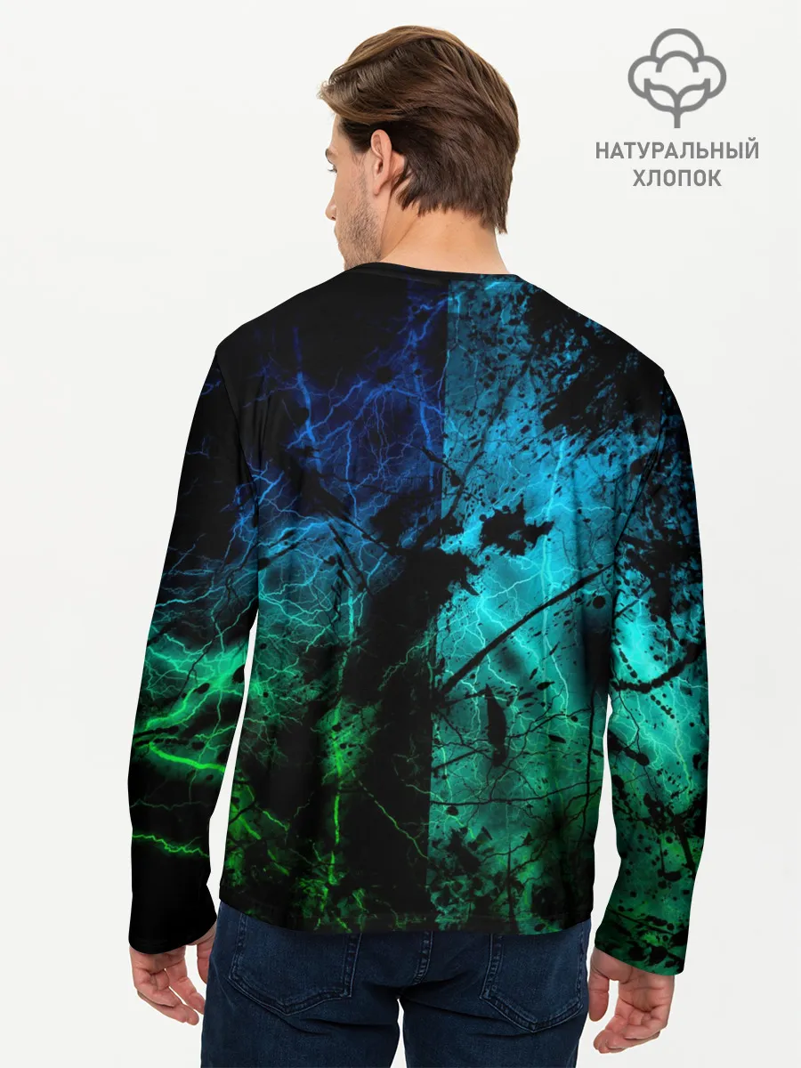 Мужской лонгслив базовый / Minecraft / Майнкрафт