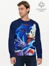 Мужской лонгслив базовый / Sonic