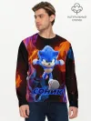 Мужской лонгслив базовый / SONIC