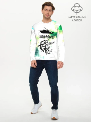 Мужской лонгслив базовый / Papa Roach