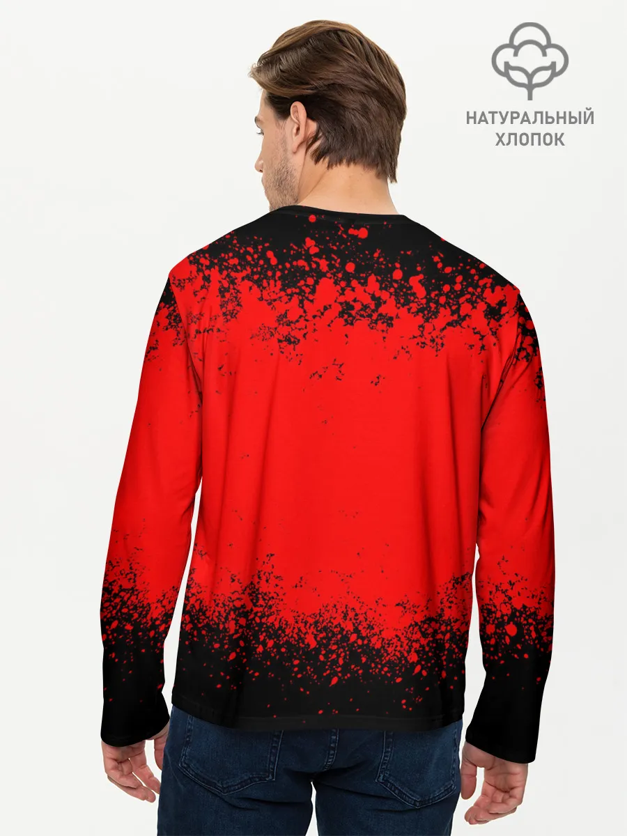 Мужской лонгслив базовый / ДДТ Лого