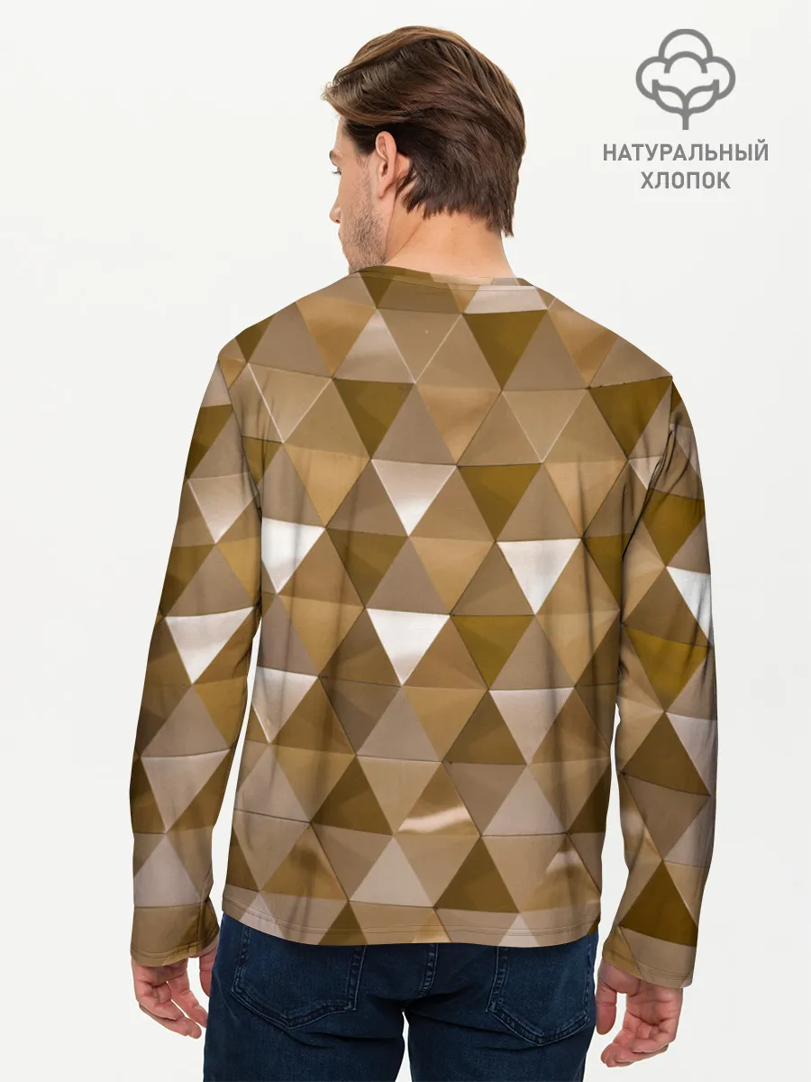 Мужской лонгслив базовый / Кристализация