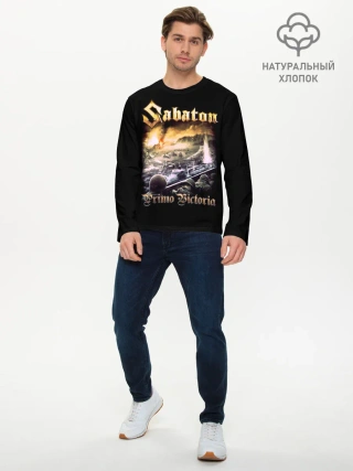 Мужской лонгслив базовый / SABATON.