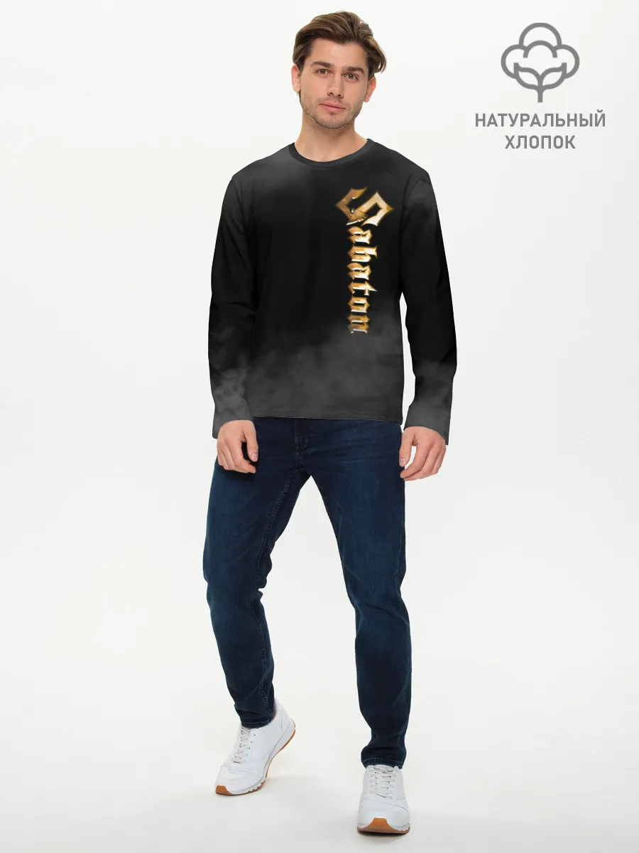 Мужской лонгслив базовый / SABATON.