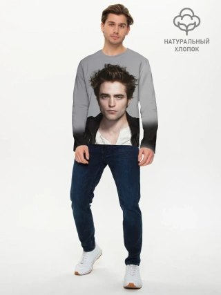 Мужской лонгслив базовый / РОБЕРТ ПАТТИНСОН