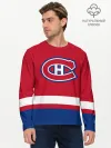 Мужской лонгслив базовый / Монреаль Канадиенс