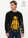 Мужской лонгслив базовый / PUBG