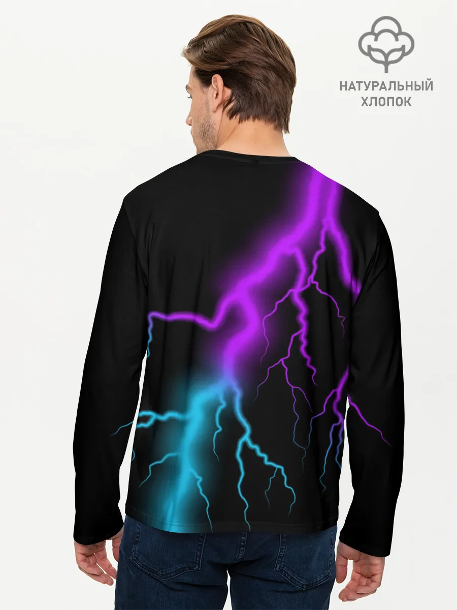 Мужской лонгслив базовый / Marshmello