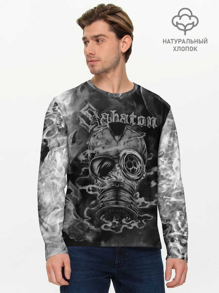 Мужской лонгслив базовый / SABATON