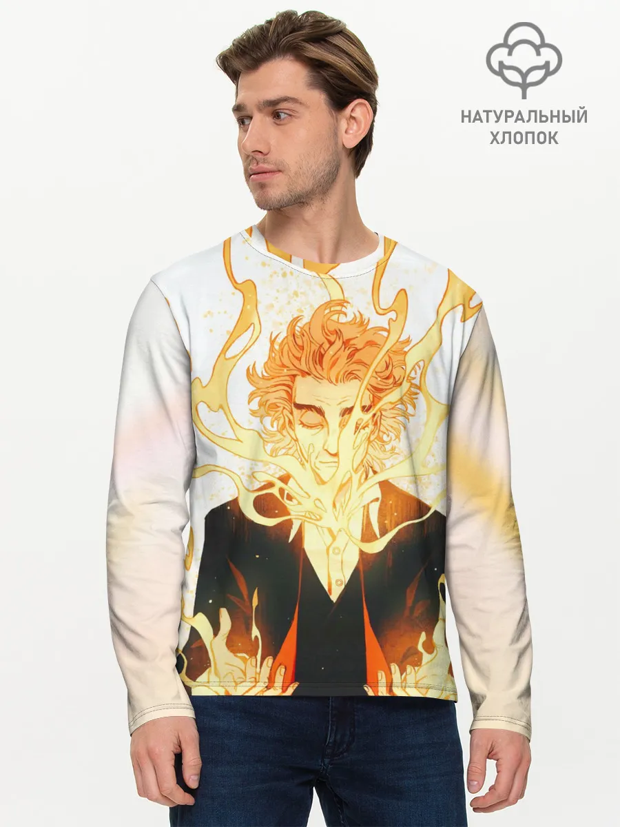 Мужской лонгслив базовый / РЕГЕНЕРАЦИЯ КАЛАЛЬДИ