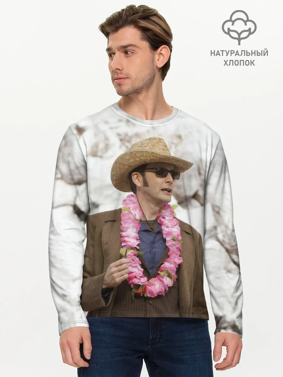 Мужской лонгслив базовый / FUNNY DOCTOR