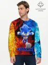 Мужской лонгслив базовый / SONIC