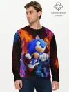 Мужской лонгслив базовый / SONIC