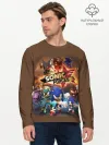 Мужской лонгслив базовый / SONIC