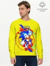 Мужской лонгслив базовый / SONIC