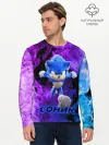 Мужской лонгслив базовый / SONIC