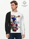 Мужской лонгслив базовый / SONIC