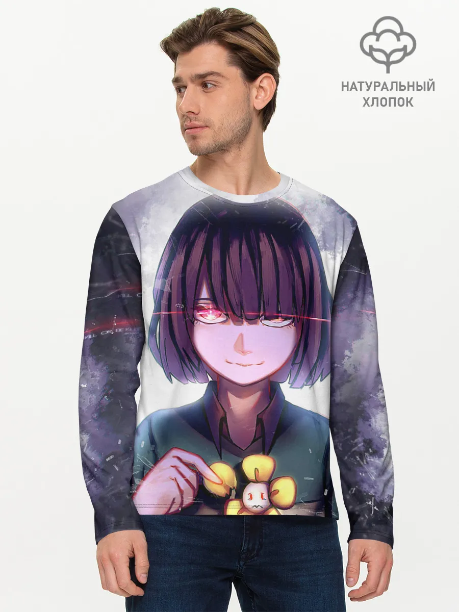 Мужской лонгслив базовый / UNDERTALE
