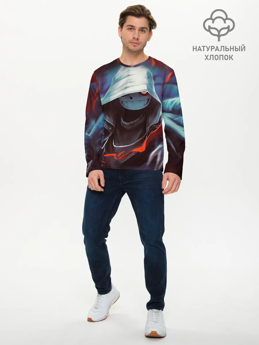 Мужской лонгслив базовый / UNDERTALE | АНДЕРТЕЙЛ