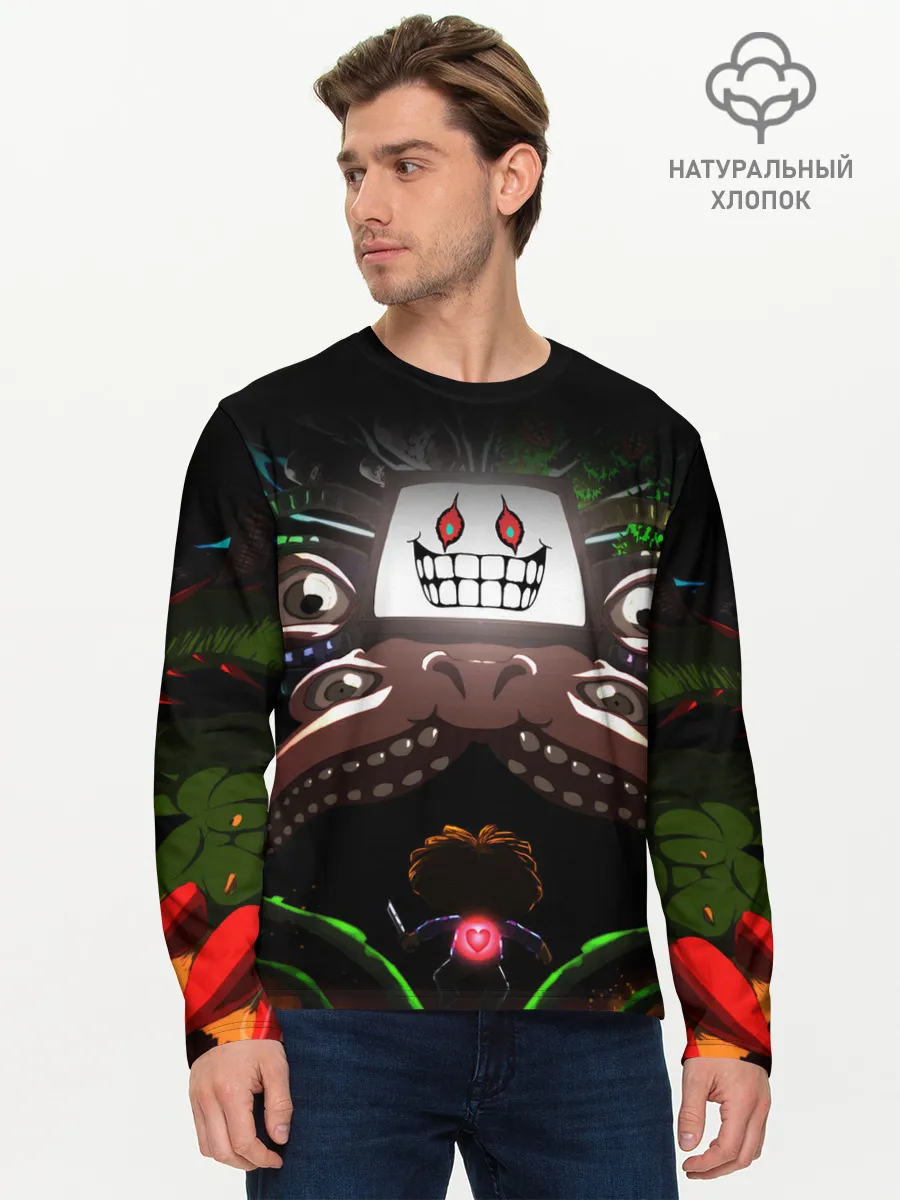 Мужской лонгслив базовый / UNDERTALE