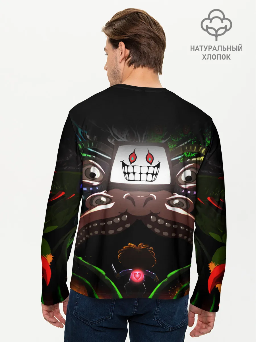 Мужской лонгслив базовый / UNDERTALE