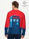 Мужской лонгслив базовый / IN TARDIS WE TRUST