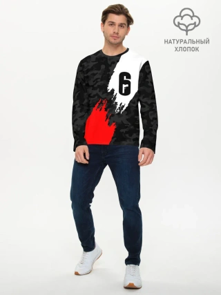 Мужской лонгслив базовый / RAINBOW SIX SIEGE