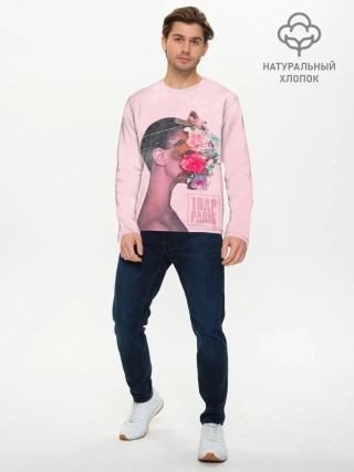 Мужской лонгслив базовый / Trap Paris