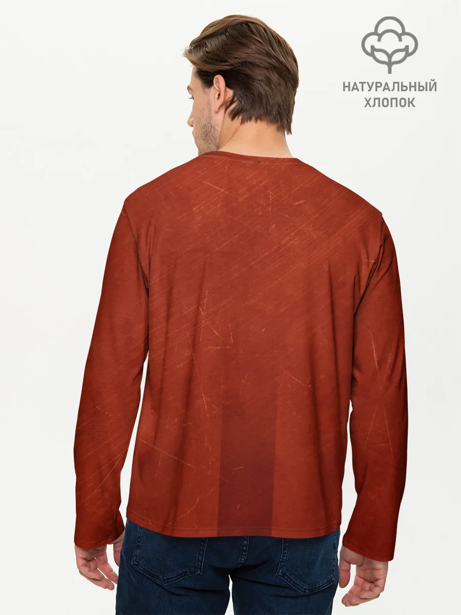 Мужской лонгслив базовый / MGK rap