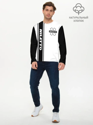 Мужской лонгслив базовый / NILETTO.