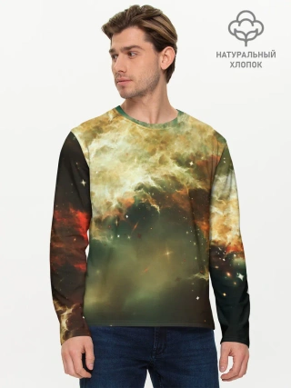 Мужской лонгслив базовый / НЕОНОВЫЕ ЗВЕЗДЫ