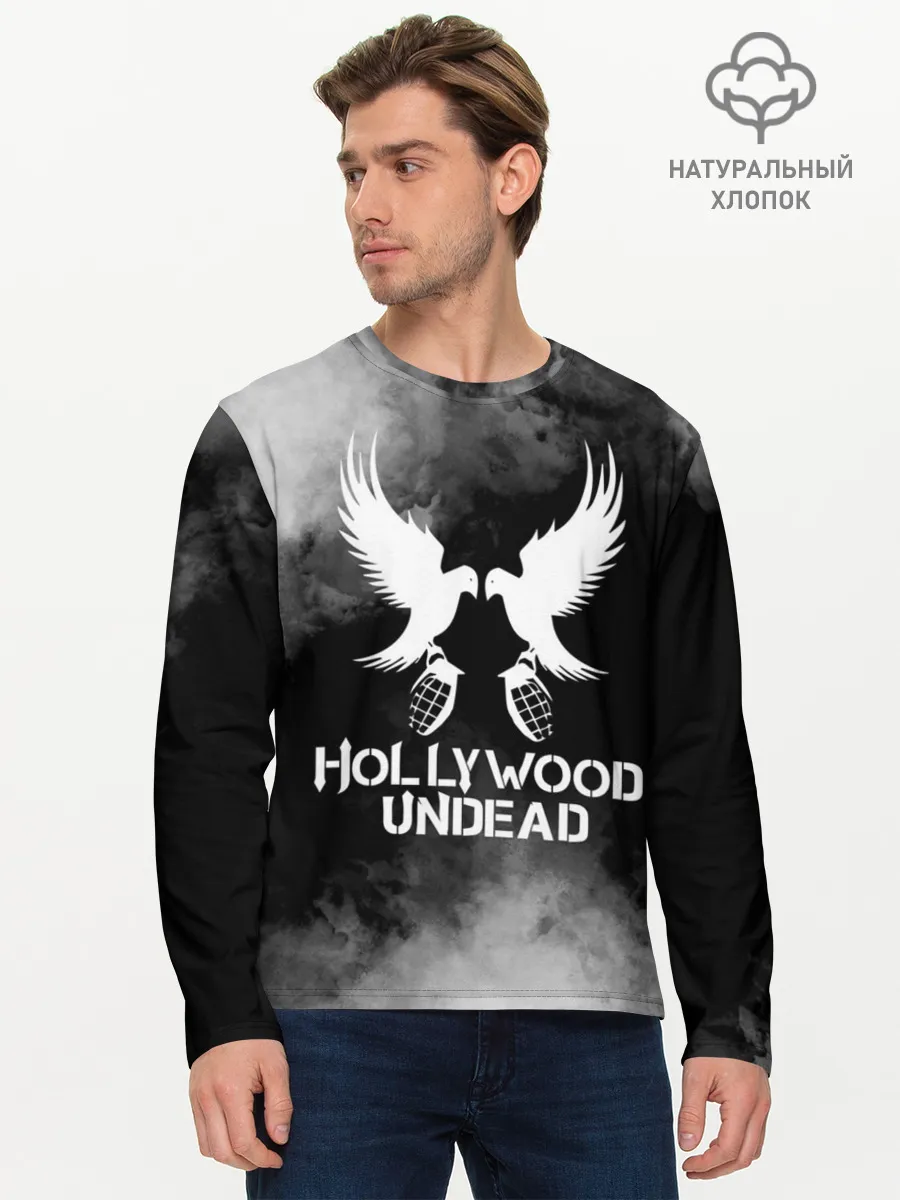 Мужской лонгслив базовый / Hollywood Undead