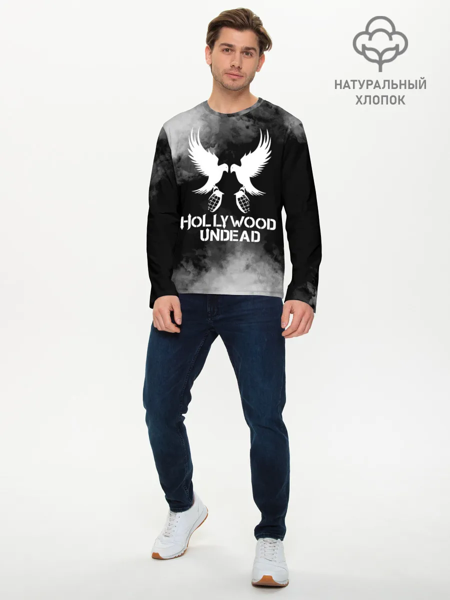 Мужской лонгслив базовый / Hollywood Undead