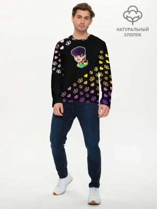 Мужской лонгслив базовый / Jojo diamond