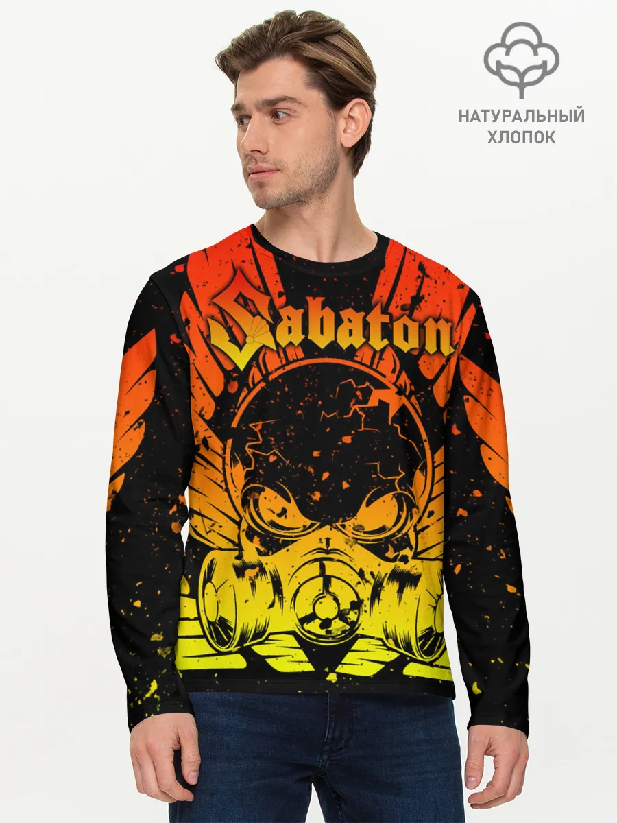 Мужской лонгслив базовый / SABATON